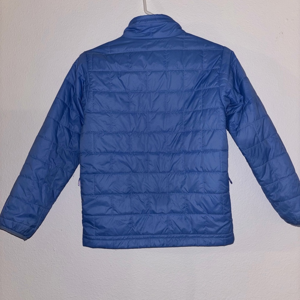 Kids Patagonia Blue Puffer Jacket 10 - Picture 4 of 5